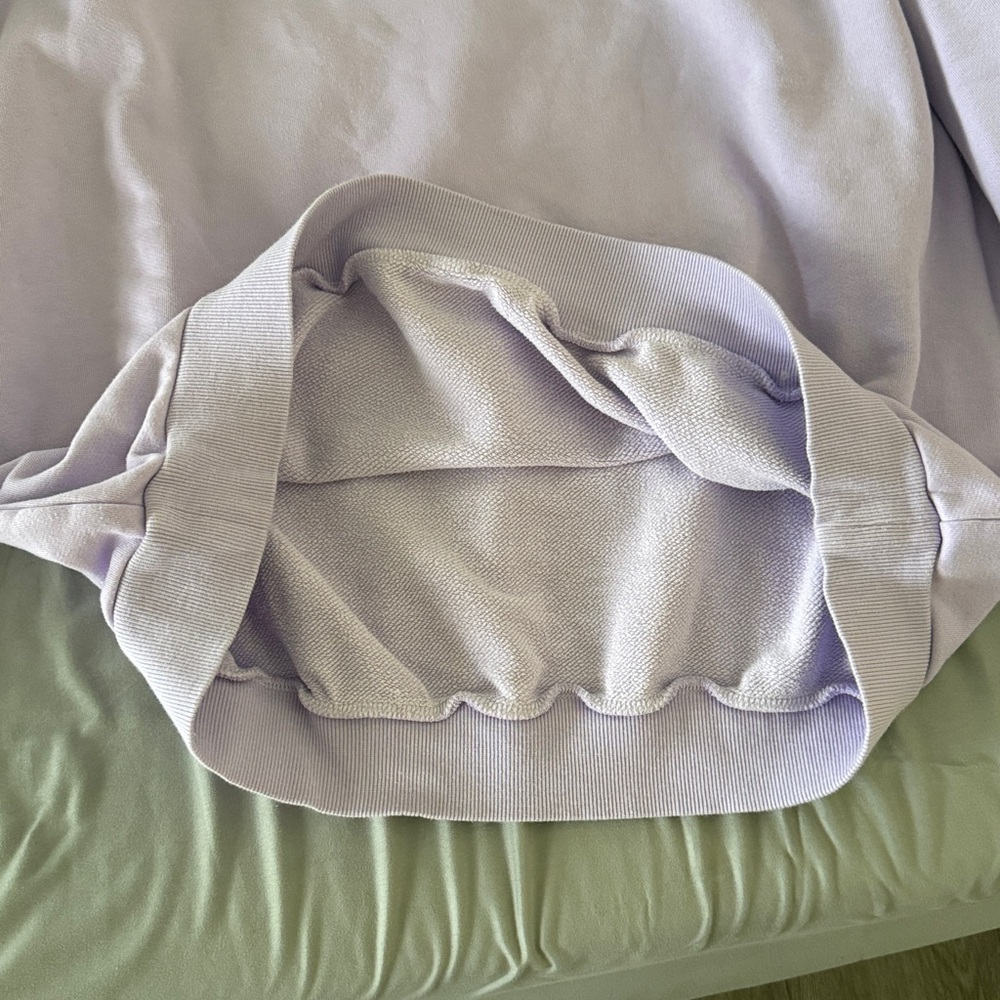 ALO Accolade Crewneck Pullover, Violet Skies, M - Picture 6 of 11